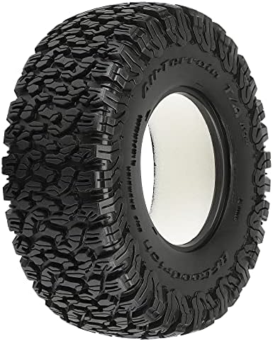10 Scale All-Terrain RC Tires – Front/Rear Fit, KO2 Style, M2 Compound for Desert Truck